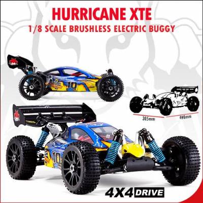 Hurricane XTE 1/8 Scale Brushless Electric Buggy